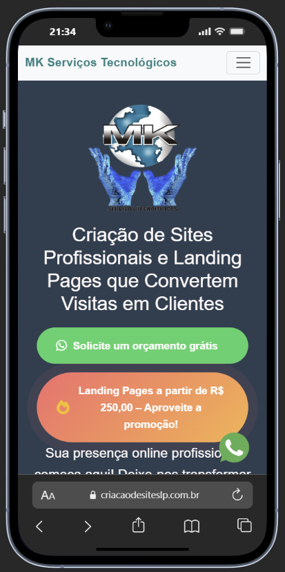Landing Page Padrão